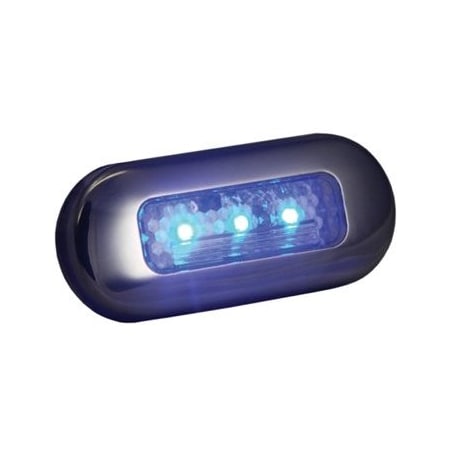 T-H Marine Supplies Courtesy Light-Led Oblong Blue, No LED-51823-DP LED-51823-DP